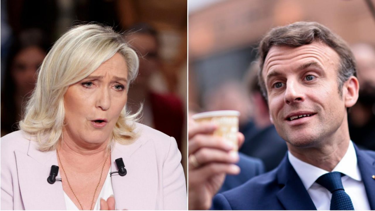 Францын сонгууль: Хоёр дахь шатны кампанит ажил эхлэх үед Макрон Ле Пенийг ониллоо