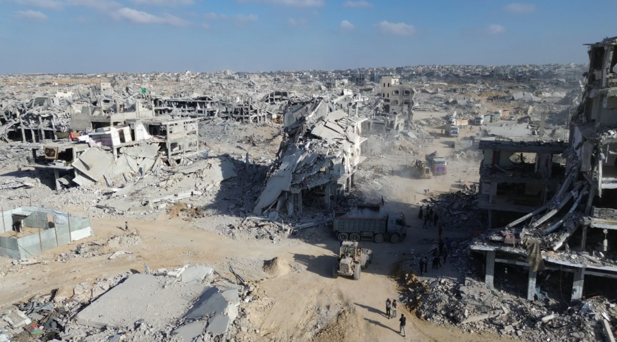 Томруулж харах Израилын тал Газад цохилт өгчээ