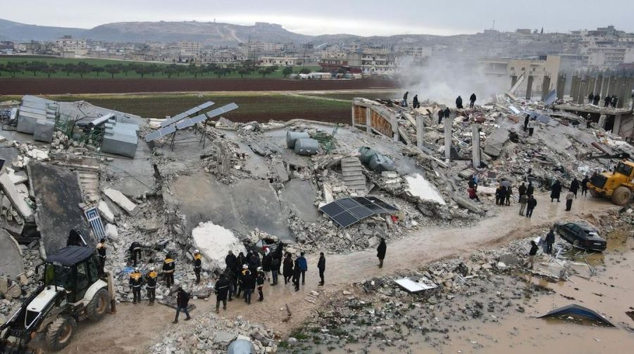 Турк, Сирид газар хөдөлсний улмаас амиа алдсан хүний тоо 3500 давжээ