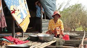 Камбожийн Сием Рип мужийн иргэд цэвэр усгүй болжээ