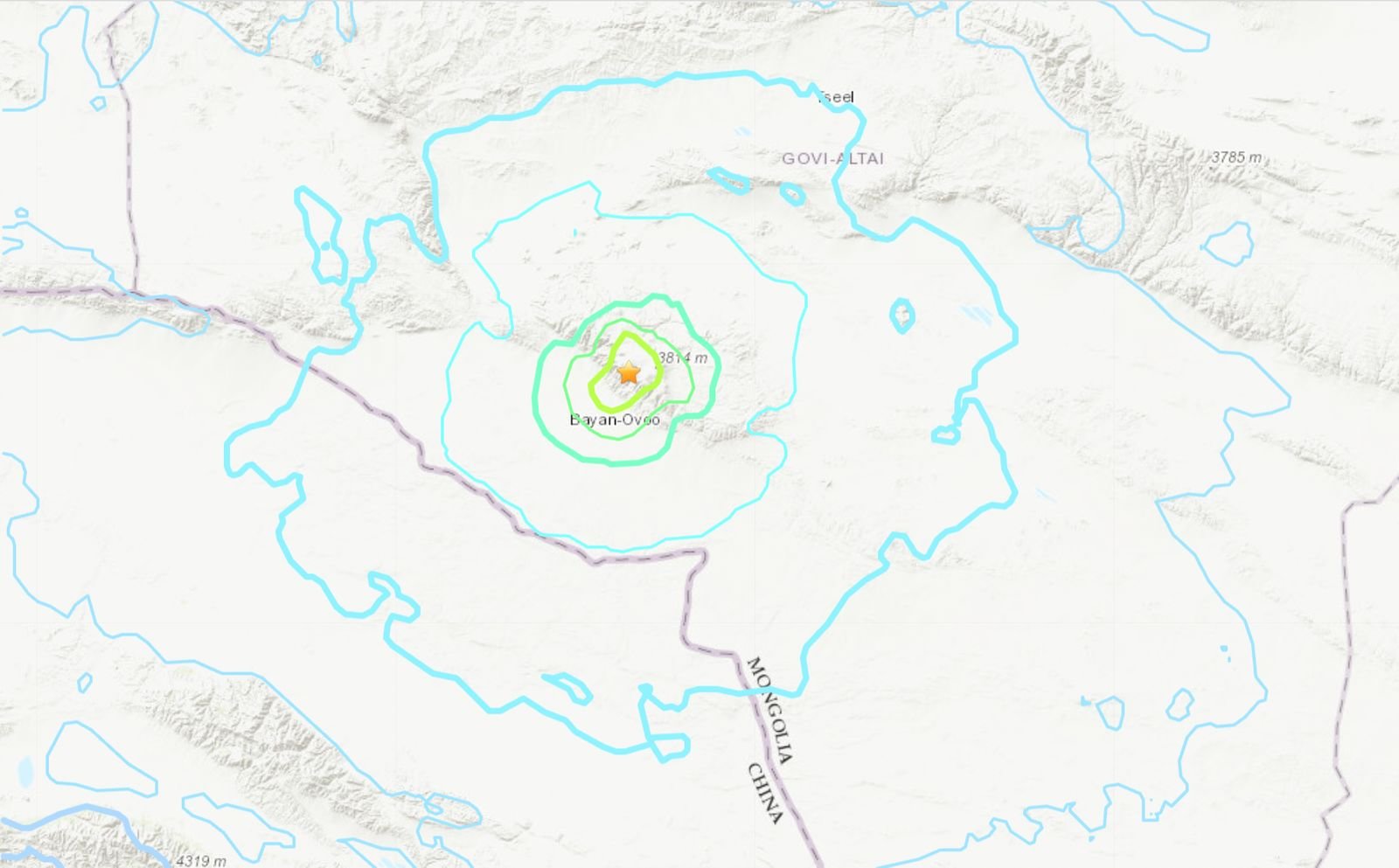 ОБЕГ: Алтайд болсон газар хөдлөлт иргэдэд хүчтэй мэдрэгдсэн